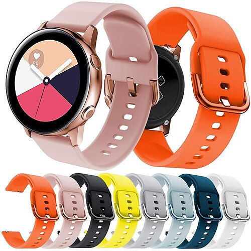 

Bands for Samsung Galaxy Watch 4 3 Classic / Huawei Watch / Garmin Watch Band 22mm 20mm 18mm Sport Watch for Women Men, Large