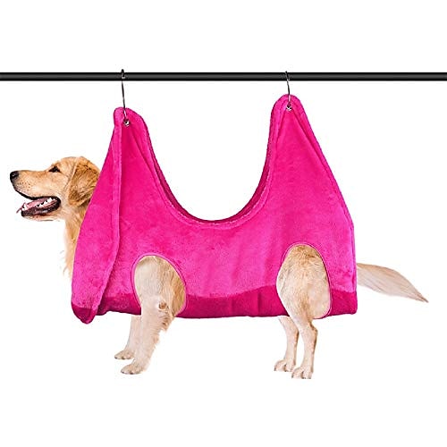 

Pet Dog/Cat Hammock Helper,Multifunctional Pet Cat Bath Towel Dog Hammock for Bathing Washing Grooming and Trimming Nail