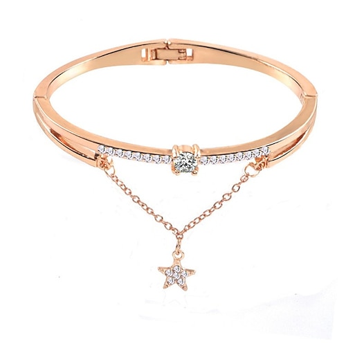 

jewelry shaking five-pointed star diamond bracelet fashion crystal bracelet