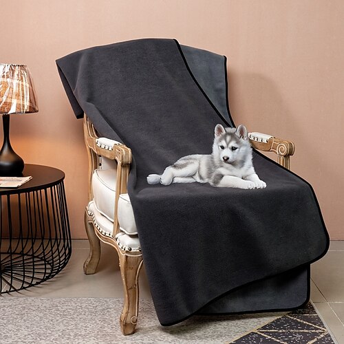 

Anti-Scratch Sofa Blanket Sofa Slipcover,Soft Fuzzy Bedding Blankets,Furniture Protector from Pet Scratch, Premium Fluffy Blankets Plush Fleece Throw Dog Bed Reversible Travel Warm Covers