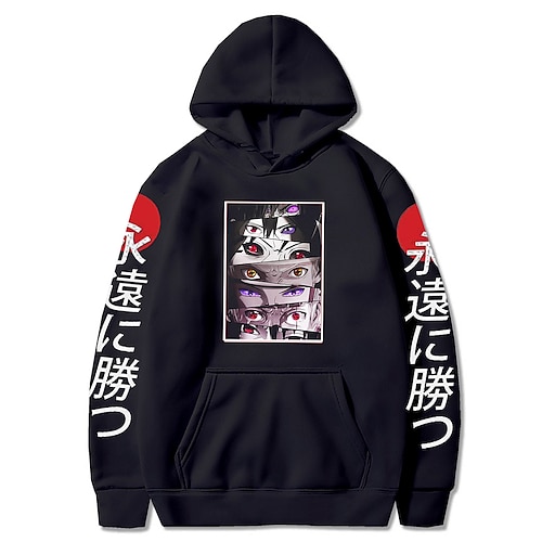 

Naruto Uzumaki Naruto Hoodie Anime Cartoon Anime Harajuku Graphic Kawaii Outerwear For Men's Women's Unisex Adults' Hot Stamping 100% Polyester