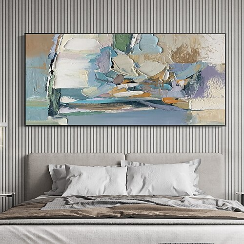 

Handmade Oil Painting Canvas Wall Art Decoration American style Abstract Art for Home Decor Stretched Frame Hanging Painting