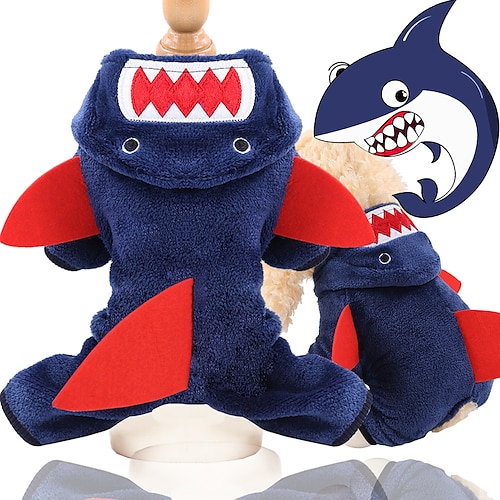 

Dog Cat Costume Hoodie Patterned Animal Adorable Cute Dailywear Casual / Daily Dog Clothes Puppy Clothes Dog Outfits Soft Blue Costume for Girl and Boy Dog Polyester XL