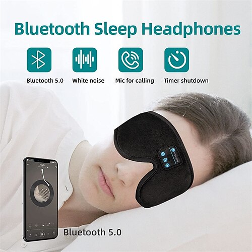 Bluetooth Schlafmaske Schlafkopfhörer Bluetooth Musik Augenmaske Schlafmaske 