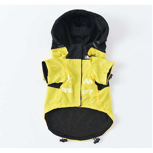 

Pet Dog Waterproof Raincoat Jumpsuit Reflective Rain Coat Hooded Waterproof Jackets Small Dog Outdoor Clothes Pet Supplies