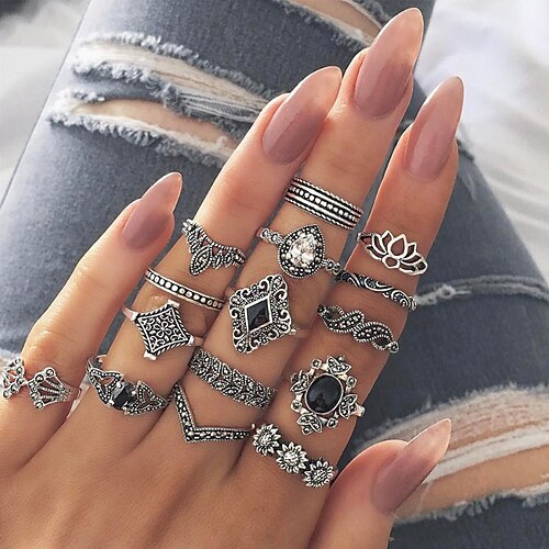 

Women's Alloy Ring Circle For Party Dailywear Carnival Holiday Fashion Summer Jewellery
