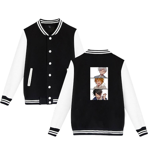 

Inspired by The Promised Neverland Emma Cartoon Manga Back To School Anime Harajuku Graphic Kawaii Outerwear For Men's Women's Unisex Adults' Poly / Cotton
