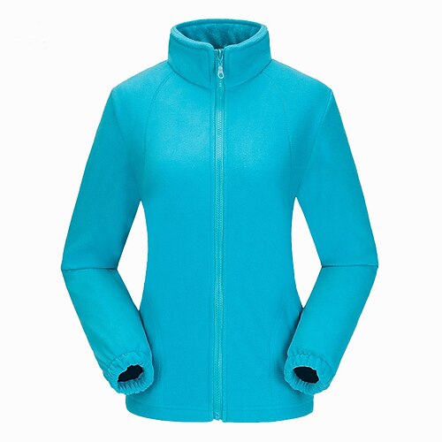 

Women's Ski Jacket Fleece Jacket Outdoor Winter Thermal Warm Windproof Fleece Lining Breathable Midlayer for Skiing Snowboarding Winter Sports Mountaineering / Lightweight