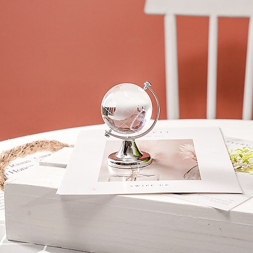 

Globe Decorative Objects Glass Simple Style for Home Decoration Gifts 1pc