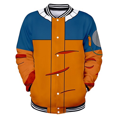 

Naruto Uzumaki Naruto Anime Zeichentrick Manga Anime 3D Harajuku Grafik Oberbekleidung Für Herren Damen Unisex Erwachsene 3D-Druck Polyester