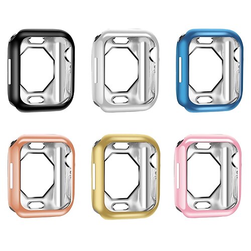 

1 Pack Watch Case Compatible with Apple iWatch Series 7 Shockproof All Around Protective TPU Watch Cover