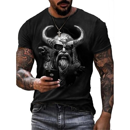 

Homme Unisexe T shirt Tee Imprimés Photos Vache Col Ras du Cou Bleu Jaune Gris Noir 3D effet du quotidien Vacances Manches Courtes Imprimer Vêtement Tenue Mode Casual Grand et grand / Eté / Eté