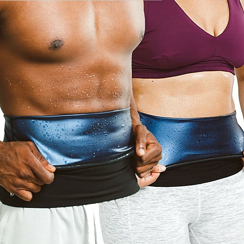 

Abdominal Toning Belt Adjustable Waist Belt Sports Spandex Polyester Yoga Gym Workout Exercise & Fitness Portable Stretchy Durable Weight Loss Fat Burner Tummy Fat Burner For Men Women