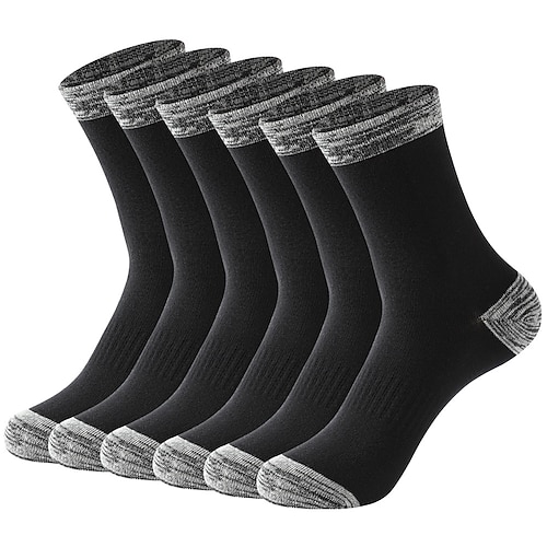 

Mens Walking Socks Basketball Socks Hiking Football Socks Soccer Socks Calf High Cushion Thick Hiking Socks Athletic Crew Socks Cushioned Mid-crew Training Socks