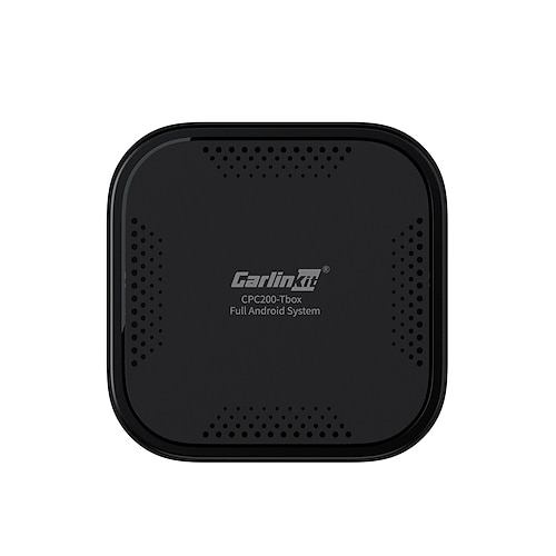 

Carlinkit Wireless CarPlay Adapter Android 9.0 Ai Box Mini Android Box 4GRAM 64GROM GPS Built-in 4G LTE Netflix Video Car Radio MP3 MP5 Player Dongle Support Google Apps for Universal