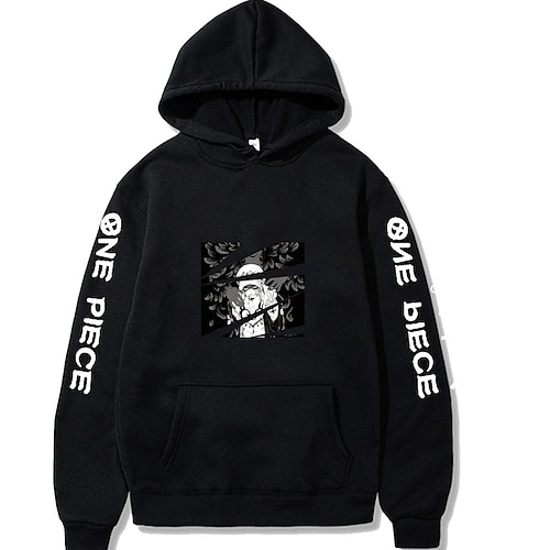 

Inspired by One Piece Trafalgar Law Hoodie Cartoon Manga Anime Harajuku Graphic Kawaii Hoodie For Men's Women's Unisex Adults' Hot Stamping 100% Polyester