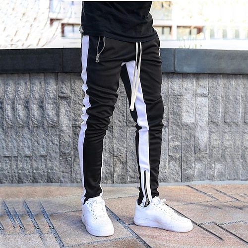 OFF WHITE Men's Trouser Casual Street Sport Pant Sweatpants Cotton Leisure Pants 