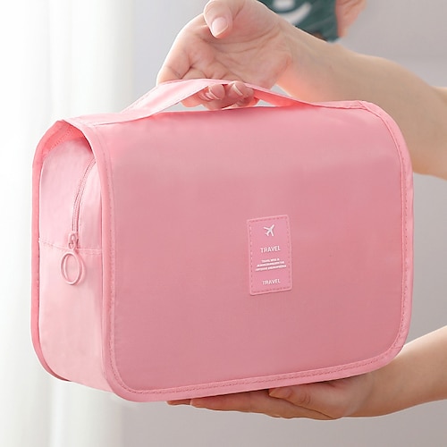 

24x9.5x18.5cm Hook Toilet Bag Thick Twill Portable Cosmetic Bag Wholesale Portable Multi-function Travel Storage