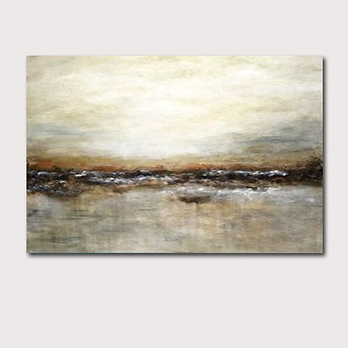 

Wall Art Canvas Prints Painting Artwork Picture Abstract Knife PaintingGray Landscape Home Decoration Decor Rolled Canvas No Frame Unframed Unstretched