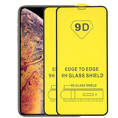 

[2PCS] 9D Scratch Proof Full Cover Screen Protector For iPhone 13 12 Pro Max mini 11 Pro Max SE 2020 XR X XS Max 8 7 Plus Tempered Glass