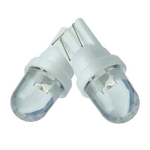 

10Pcs/Set T10 White 12V LED 194 168 158 5W 6500K Side Car Auto Wedge Dashboard Light