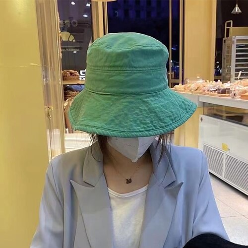 

Simple Solid Color Poly / Cotton Blend Hats with Pure Color 1pc St.Patrick's Day Headpiece