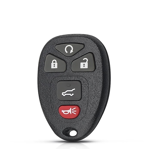 

Replacement Keyless Entry Remote Control Key Fob Clicker Transmitter 5 Button for Chevrolet Suburban Tahoe Half Car 15913415 OUC60270 OUC60221 315 Frequency