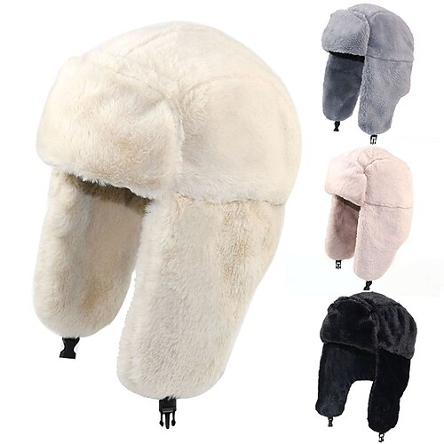 

Chapeau de Randonnée Bonnet Hiver Extérieur Portable Respirable Doux Confortable Chapeau Rose Claire Beige Grise pour Pêche Escalade Camping / Randonnée / Spéléologie / Poids Léger