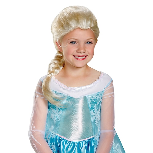 

Girls Frozen Elsa Wig Standard