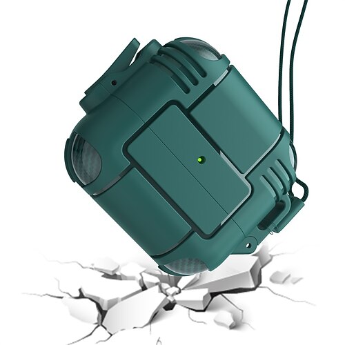 

Case Cover Compatible with AirPods Pro Airpods 1/2 AirPods 3 Shockproof Dustproof Solid Color TPU Headphone Case