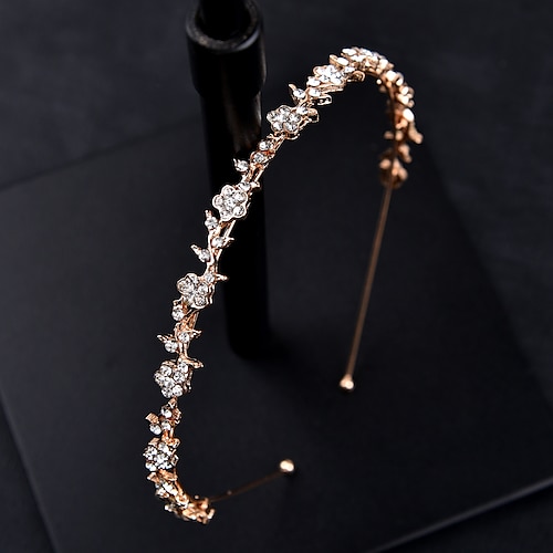 

Cerchietti Copricapo Accessori per capelli Lega Matrimonio Occasioni speciali Matrimonio Nuziale Con Dettagli con cristalli Cristalli / Strass Copricapo Copricapo