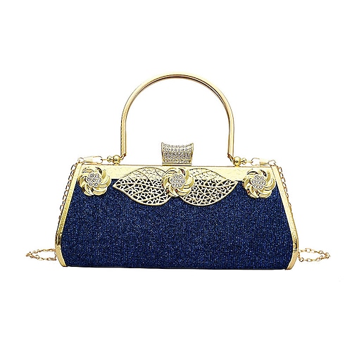 

european and american retro clutch bag handbag evening bag cheongsam bag women's bag fashion shiny evening bag