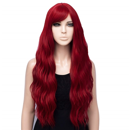 dark red wig amazon