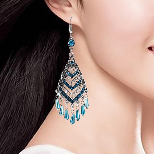 

Women's Earrings Chic & Modern Street Pure Color Earring