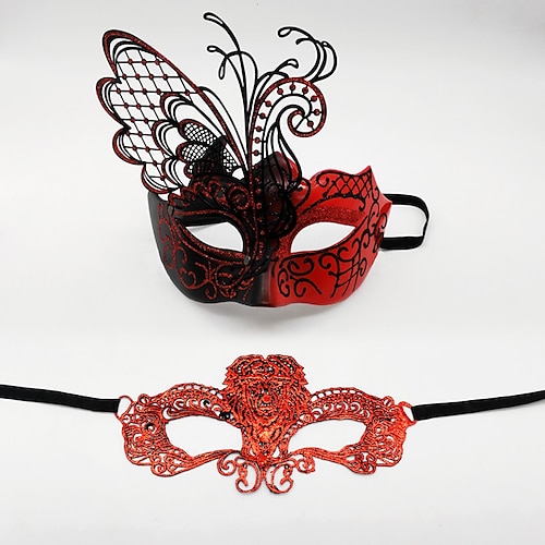 

Carnival Mask Fancy Dress Party Party Ladies Sexy Mask 12 Constellation Lace Metal Mask Diamond-studded Iron Butterfly Mask