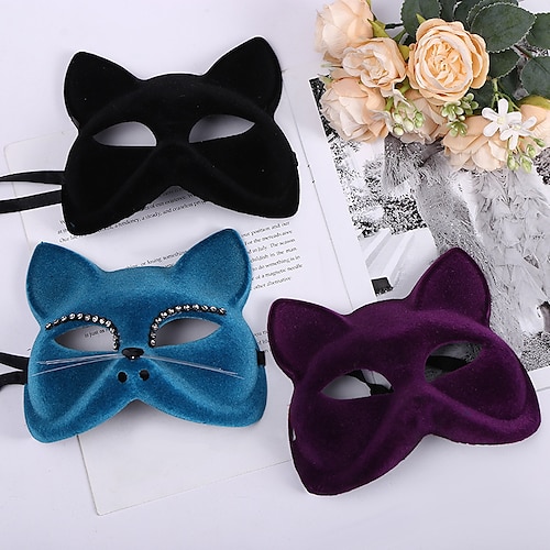 

giapponese creativo stile giapponese volpe maschera mascherata mezza maschera maschera carnevale palla signora