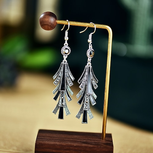 

Women's Earrings Textured Street Pure Color Earring