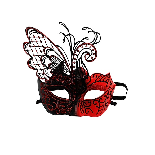 Carnival Mask Fancy Dress Party Party Ladies Sexy Mask 12 Constellation Lace Metal Mask Diamond-studded Iron Butterfly Mask