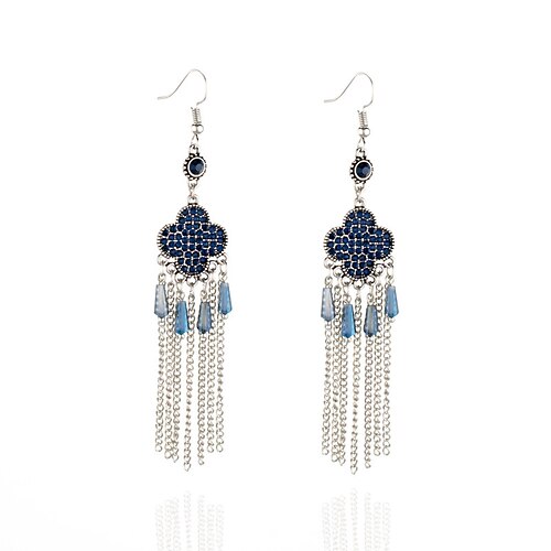 

Femme Boucles d'oreille Rétro Vintage Extérieur Couleur monochrome Boucle d'oreille / Hiver / Automne / Printemps / Eté / Noir