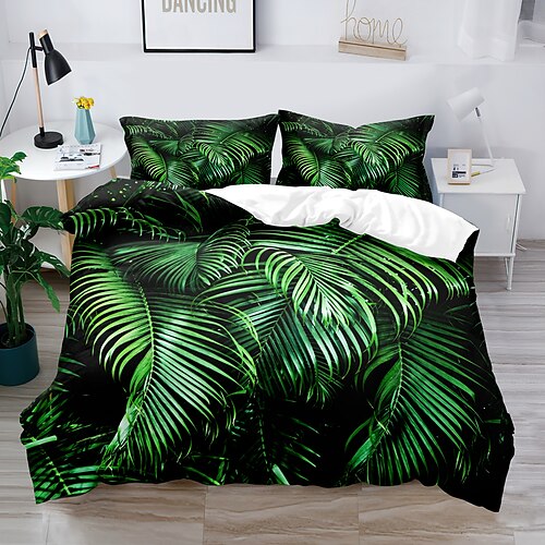 

Maple Leaf Duvet Cover Set Quilt Bedding Sets St.Patrick's Day Decor Comforter Cover,Queen/King Size/Twin/Single(Include 1 Duvet Cover, 1 Or 2 Pillowcases Shams)
