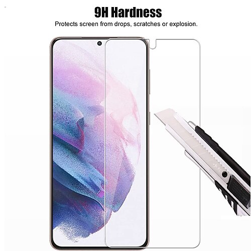 

5 pcs Phone Screen Protector For Samsung A73 A53 A33 A52 A32 A72 A42 Tempered Glass High Definition (HD) 9H Hardness 2.5D Curved edge Phone Accessory