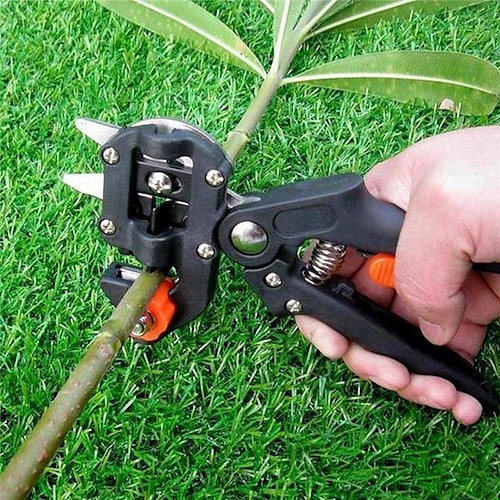 

Grafting Pruner Garden Grafting Tool with Resist Film,Professional Branch Cutter Secateur Pruning Plant Shears Boxes Fruit Tree Grafting Scissor Chopper Vaccination Cut