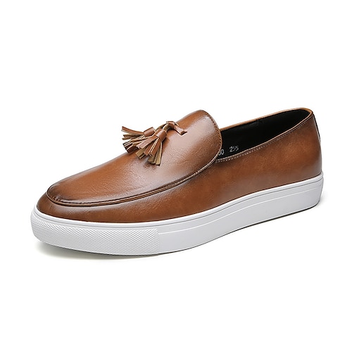 

Per uomo Mocassini e Slip-Ons Mocassini novità Informale Giornaliero Ufficio e carriera PU Nero Marrone Autunno Primavera