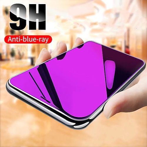 

[1 Pack] Phone Screen Protector For Apple iPhone 14 Pro Max 13 12 11 Pro Max Mini X XR XS 8 7 Plus Tempered Glass High Definition (HD) 9H Hardness Anti Blue Light Phone Accessory