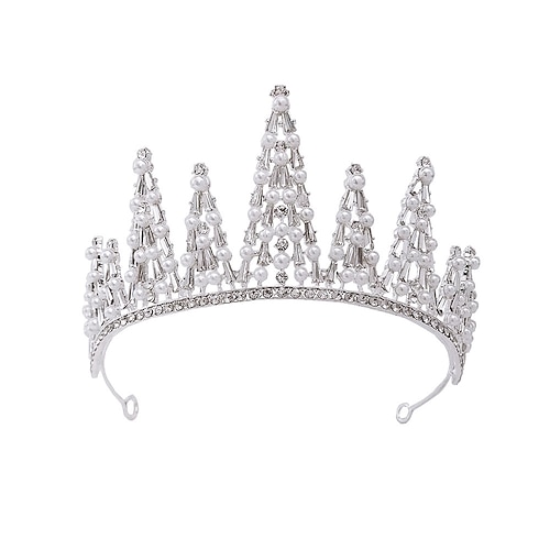 

Crystal / Alloy Crown Tiaras with Crystal / Rhinestone 1 PC Wedding / Special Occasion Headpiece