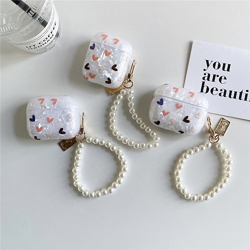 

Case Cover Compatible with AirPods Pro Airpods 1/2 AirPods 3 Shockproof Dustproof Heart Other Headphone Case