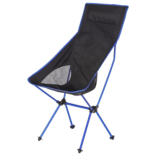 

Outdoor Folding Chair Convenient Ultra-Light Leisure Lazy Recliner Camping Beach Fishing Aluminum Alloy Large Moon Chair