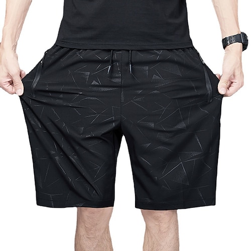 

Men's Casual Shorts Classic Fit Short Drawstring Summer Beach Shorts with Pockets Quick Dry Breathable Lightweight Fishing Camping Travel Walk Short Bottoms Elastic Waist Boardshort Athletic Shorts