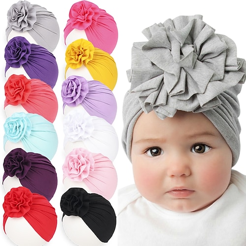 

Kids / Baby Girls' Active / Sweet White / Red Floral / Solid Colored Floral Style Polyester Hair Accessories Blue / White / Black Kid onesize / Headbands