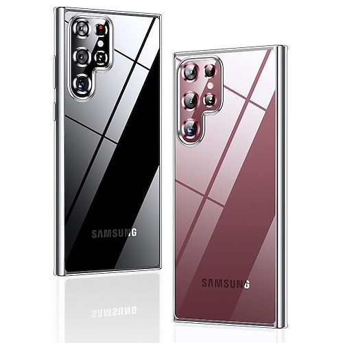 

teléfono Funda Para Samsung galaxia Funda Trasera S23 S22 S21 S20 Plus Ultra A14 A34 A54 A73 A53 A33 Claro Antigolpes Transparente TPU